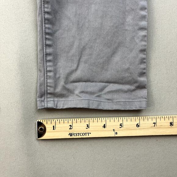 Flint And Tinder Pants Mens 28x30 Gray Chino Slim Fit Straight Leg Casual Cotton - Picture 10 of 12